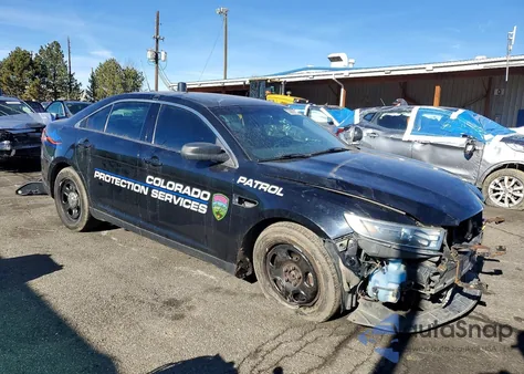 2015 Ford Taurus Police Interceptor из США, поврежденный, VIN 1FAHP2MK3FG159557